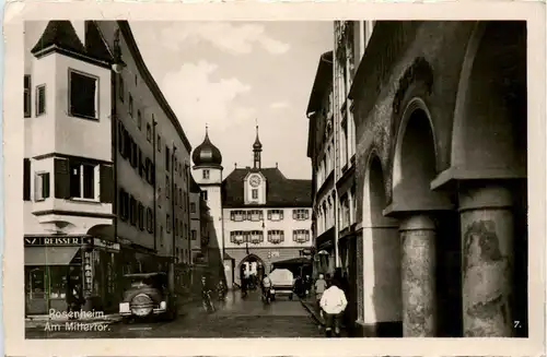 Bayern/Oberpfalz/div.Orte und Umgebung - Rosenheim - Am Mittertor -340204