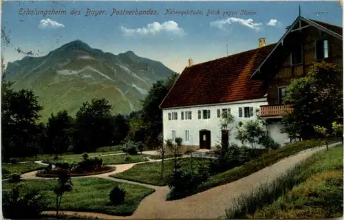 Brannenburg, Erholungsheim des Bayr.Postverbandes, Nebengebäude -340176