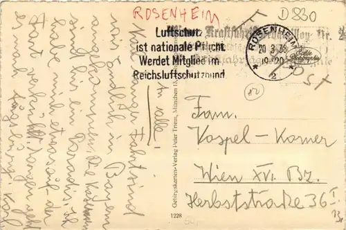 Bayern/Oberpfalz/div.Orte und Umgebung - Rosenheim - -340194