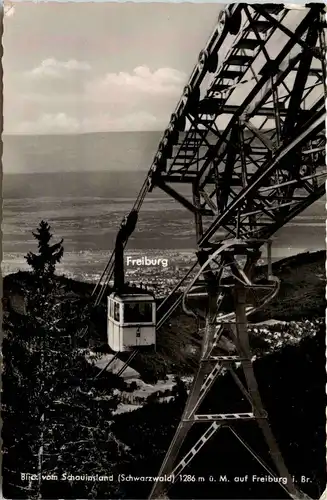 Ba-Wü/Schwarzwald/Freiburg/div.Orte und Umgebung - Blick vom Schauinsland auf Freiburg -339454