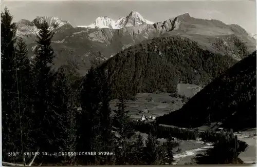 Osttirol, Kalsertal mit Grossglockner -350820