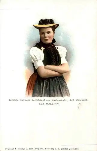 Badische Volkstracht aus Niederwinden -340336