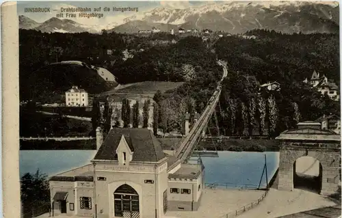 Innsbruck - Drahtseilbahn auf die Hungerburg -288796