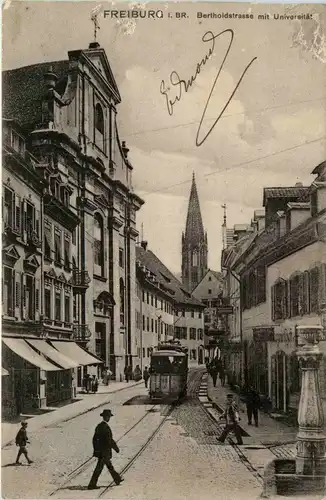 Freiburg i.Br., Bertholdstrasse mit Universität -340394