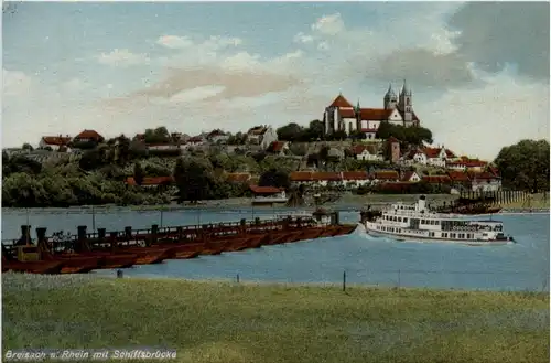 Ba-Wü/ Breisach - mit Schiffsbrücke -339636