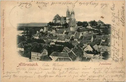 Ba-Wü/ Breisach - Alt-Breisach - Panorama -339676