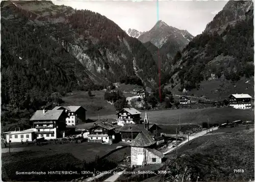 Osttirol, Sommerfrische Hinterbichl gegen Gross-Schober -350894