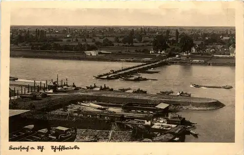 Ba-Wü/ Breisach - mit Schiffsbrücke -339628