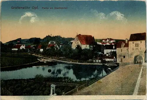 Bayern/Oberpfalz/Grafenwöhr - Partie am Stadtweiher -339816