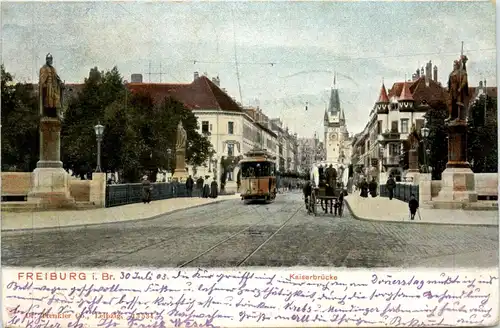 Ba-Wü/Freiburg i.Br. - Kaiserbrücke -339948