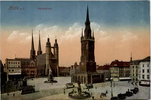 Halle - Marktplatz -289182