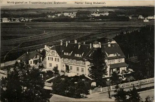Bayern/Oberpfalz/Grafenwöhr - Truppenübungsplatz, Militärgasthof -339932