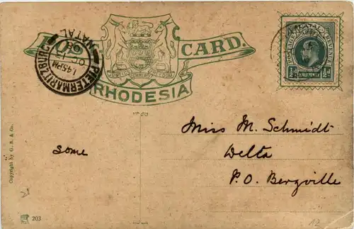 Chasm from the eastern side Victoria Falls -289282