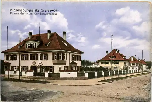 Grafenwöhr - Truppenübungsplatz - Kommandantur und Garnisonverwaltung -340090