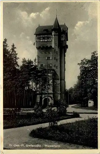 Bayern/Grafenwöhr - Truppenübungsplatz - Wasserturm -340110