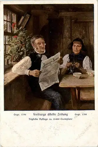 BA-Wü/Freiburg i. Br. - Freiburgs älteste Zeitung -339986