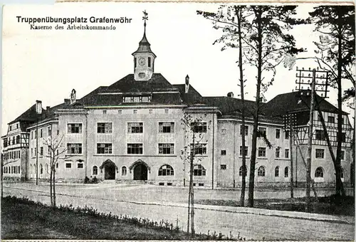 Bayern/Grafenwöhr - Truppenübungsplatz - Kaserne des Arbeitskommando -340130