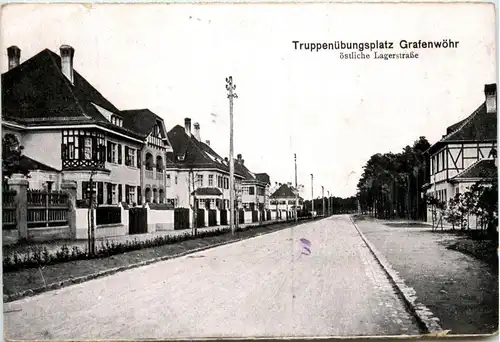 Bayern/Grafenwöhr - Truppenübungsplatz - Östliche Lagerstrasse -340108