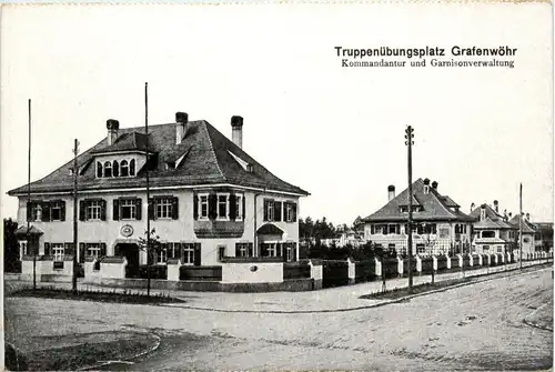 Bayern/Grafenwöhr-Truppenübungsplatz-Kommandantur und Garnisonverwaltung -340128