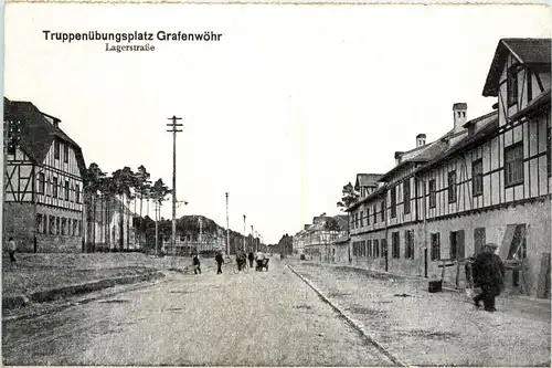 Bayern/Grafenwöhr - Truppenübungsplatz - Lagerstrasse -340082