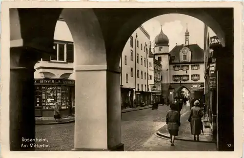 Bayern/Oberpfalz/div.Orte und Umgebung - Rosenheim - Am Mittertor -340206