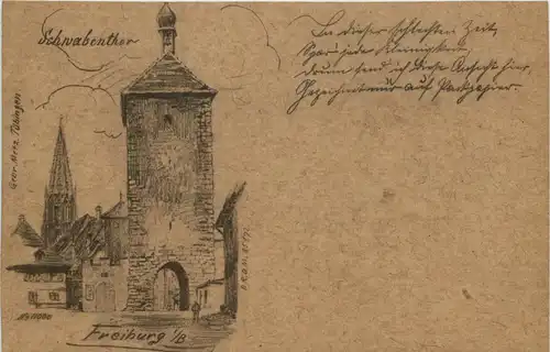 Freiburg i.Br. - Schwabentor -338980