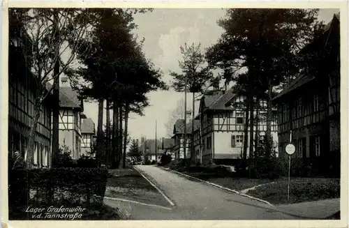 Bayern/Grafenwöh - Truppenübungsplatz - Truppenlager von der Tannstrasse -340162