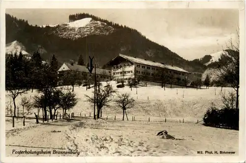 Bayern/Oberpfalz/div.Orte und Umgebung - Brannenburg mit Schloss, Erholungsheim des Bayr. Postverbandes -339060