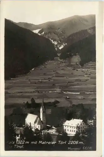 Osttirol, Kals mit Mateier Törl -350838