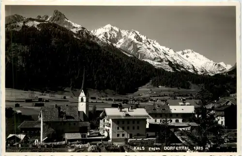 Osttirol, Kals gegen Dorfertal -350822