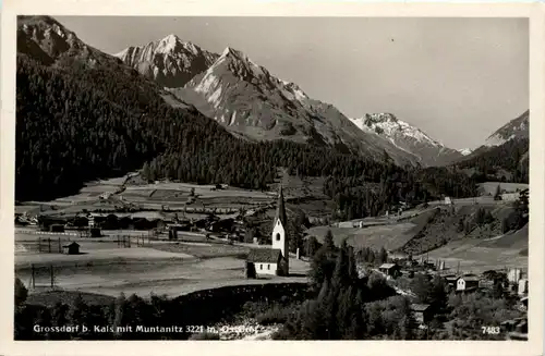 Osttirol, Grossdorf bei Kals mit Muntanitz -350864