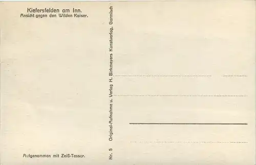 Bayern/Kiefersfelden - gegen wildem Kaiser -339142