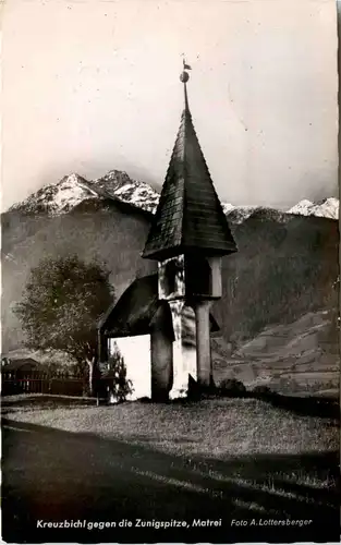 Osttirol, Kreuzbichl gegen die Zunigspitze, Matrei -350922