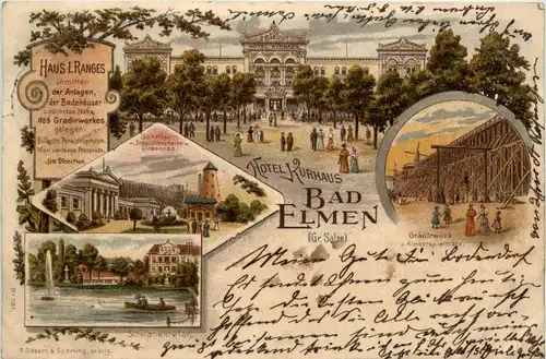 Gruss aus Bad Elmen - Litho -289718