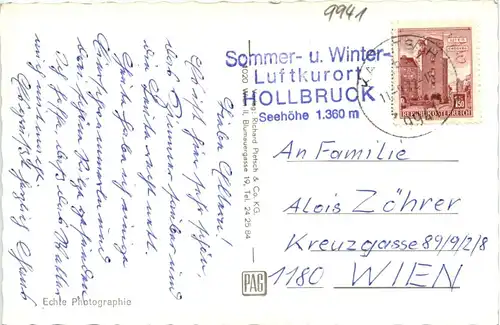 Sommerfrische Hollbruck gegen Karnische Alpen -351940