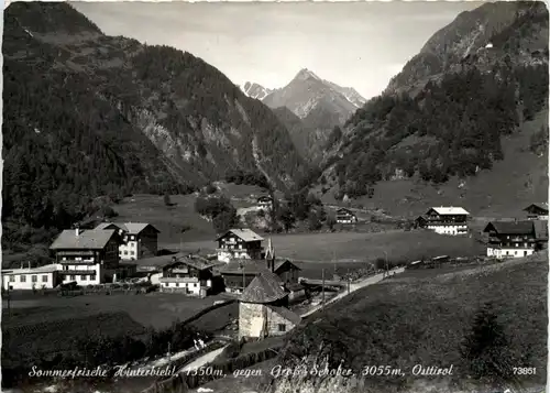 Osttirol, Hinterbichl gegen Grosschober -351358