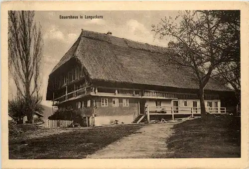 Freiburg- Bauernhaus in Langackern -339478