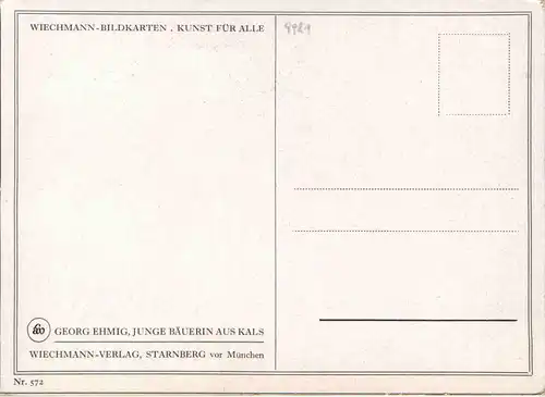 Kals, Junge Bäuerin -352420