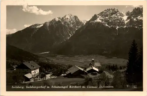 Iselsberg, Hotel Iselsbergerhof, und Schutzengel Kircherl m. Lienzer Dolomiten -351576