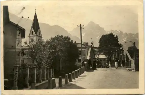 Lienz, Spitalbrücke mit Spitzkofel -351702