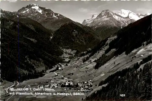 St. Jakob, mit Pfannhorn, Almerhorn und Hochgall -352084