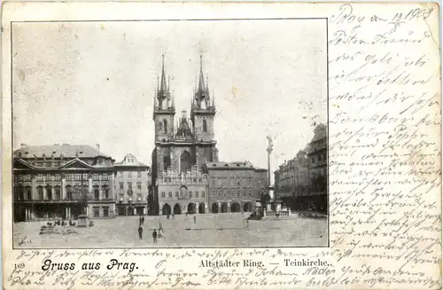 Gruss aus Prag - Altstädter Ring -70384