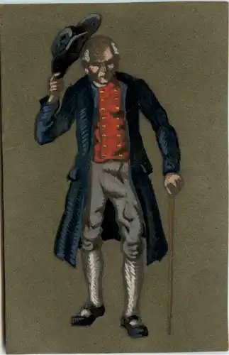 Handgemalt Künstlerkarte -70128