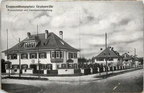 Grafenwöhr - Truppenübungsplatz - Kommandantur und Garnisonsverwaltung -340114