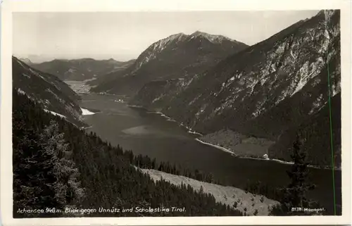 Achensee/Tirol, Orte und Umgebung - Blick gegen Unnütz und Scholastika -324184