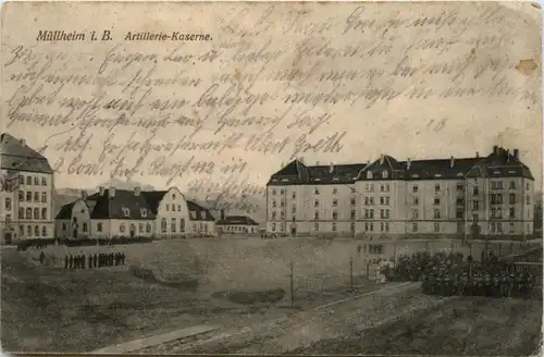Müllheim - Artillerie Kaserne -70228