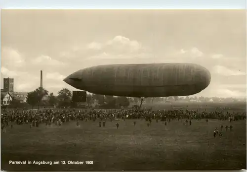 Parseval in Augsburg 1909 - REPRO -70494