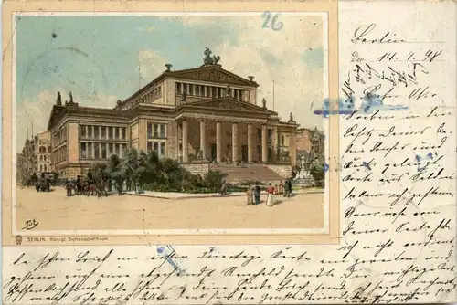 Berlin - Schauspielhaus - Litho -70704
