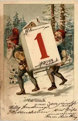 Neujahr - Zwerg Dwarf -261702