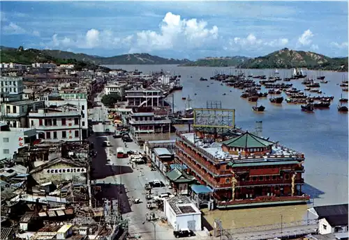 Macao - View of the Inner harbour -248810
